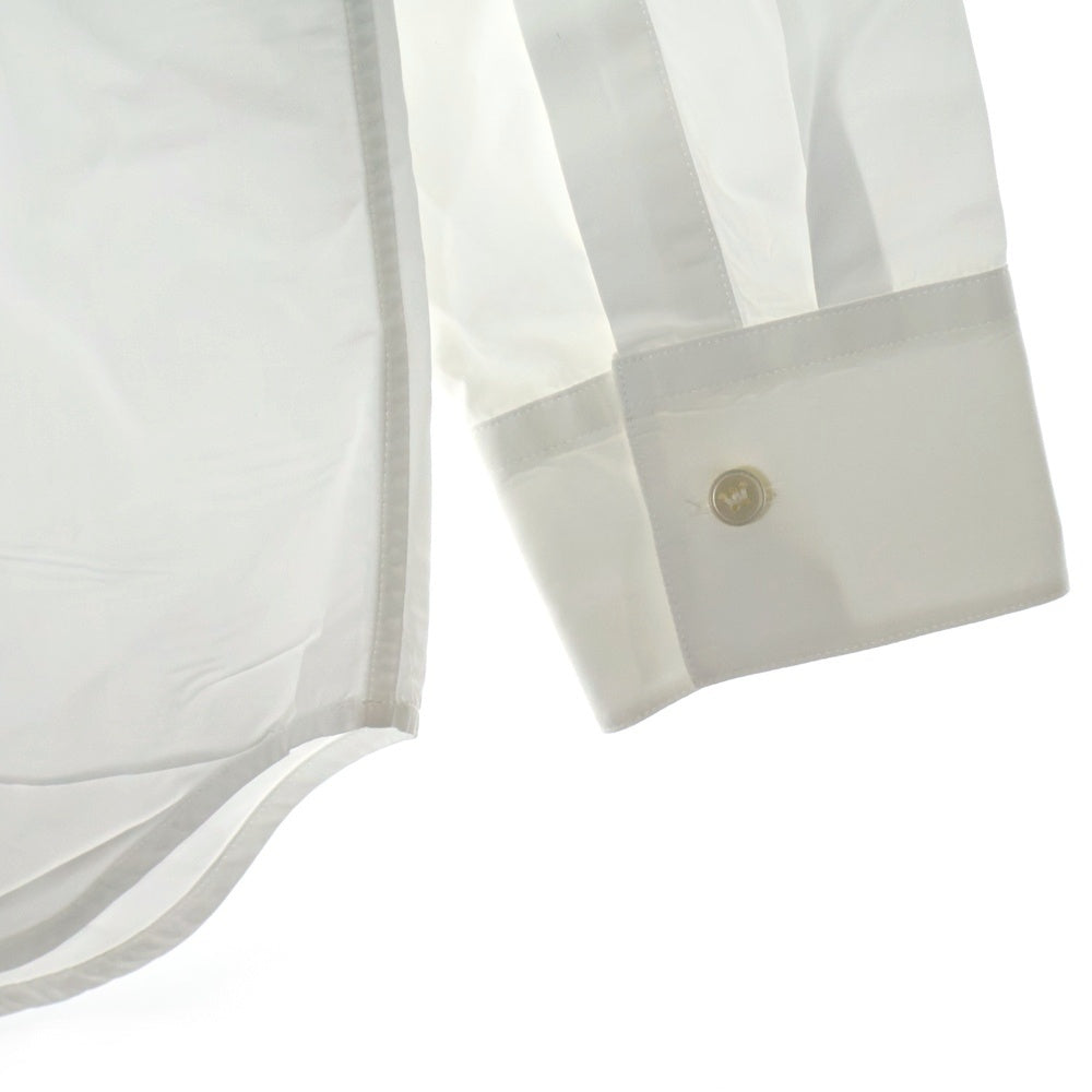 JIL SANDER(ジルサンダー) 23SS 2ポケットポプリン長袖シャツ ホワイト J23DL0002 J45001