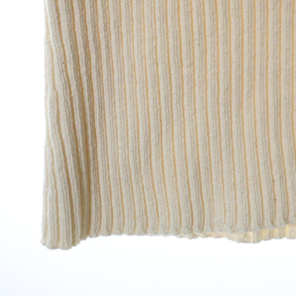 JIL SANDER(ジルサンダー) リブニット セーター ワンピース アイボリー レディース J02CT0194 J15362