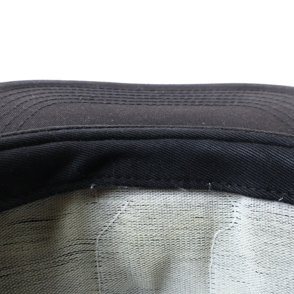 SUPREME(シュプリーム) 12AW S logo wool CAP ウールSロゴ ベースボールキャップ 帽子 ブラック