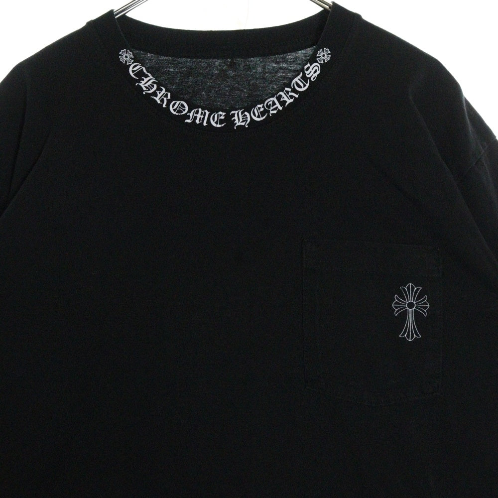 CHROME HEARTS(クロムハーツ) Back Cross Neck Logo Tee バック