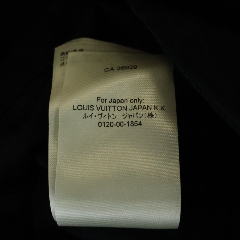 LOUIS VUITTON(ルイヴィトン) モノグラムポケット ボタンアップ半袖シャツ RM242MQ FUG HRS45W ブラック