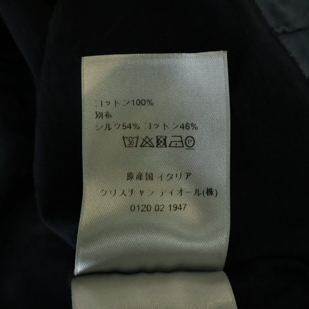 DIOR(ディオール) 21SS OBLIQUE LAYERED OVER TEE オブリークシャツレイヤード半袖Tシャツ カットソー ネイビー113J632A0677