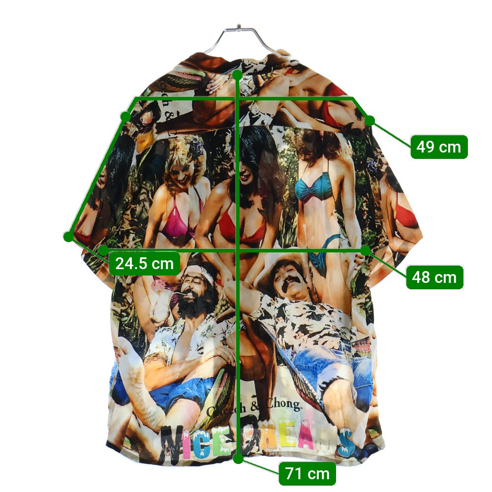 WACKO MARIA(ワコマリア) ×NICE DREAMS S/S HAWAIIAN SHIRT ナイスドリームス ハワイアン 半袖シャツ CCND-WM-HI01 マルチ