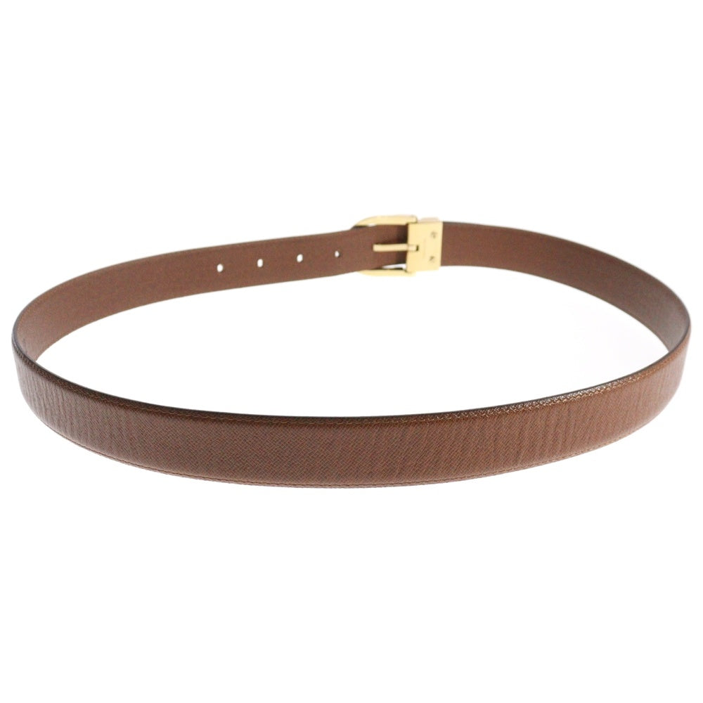LOUIS VUITTON(ルイヴィトン) LETHER BELT サンチュール クラシック レザーベルト ブラウン CT0913