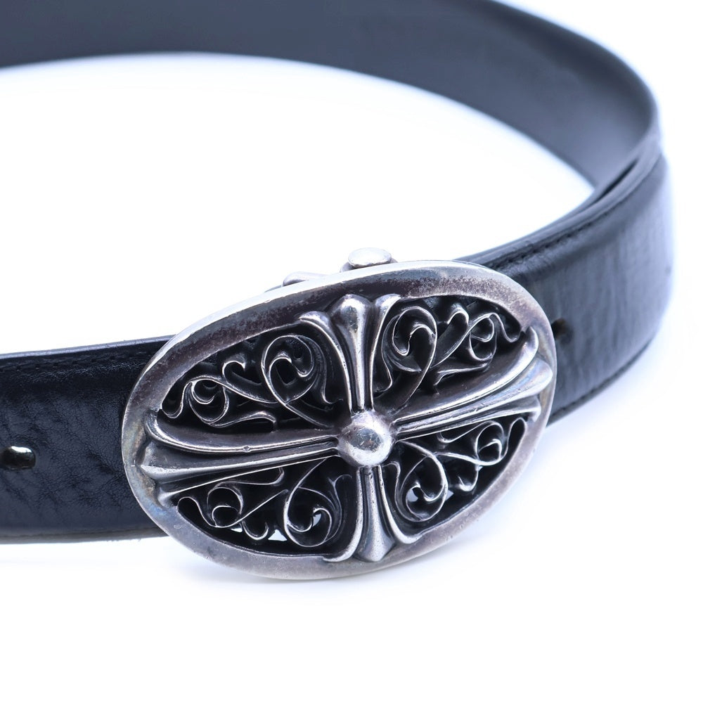 Chrome Hearts クラシックオーバルクロスベルト サイズ30 CHROME HEARTS クロムハーツ クラシック オーバルクロス