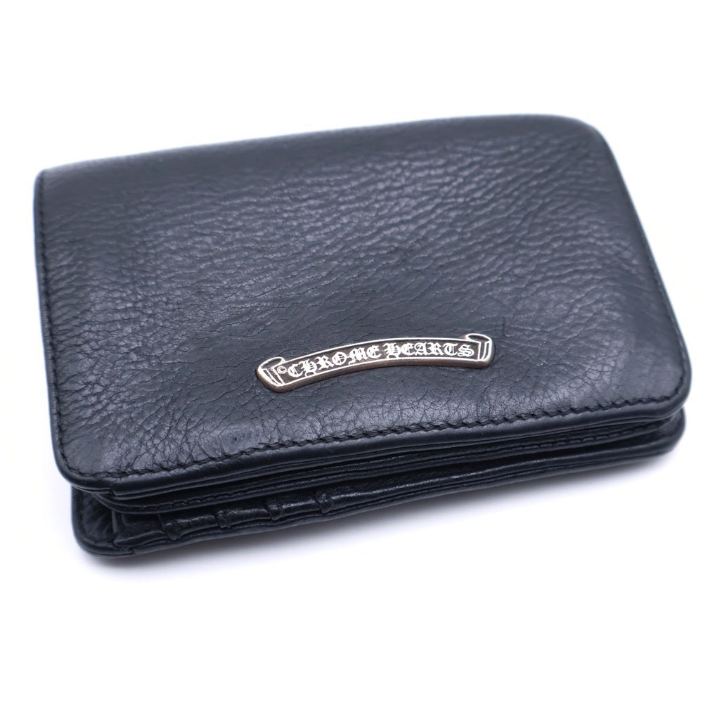 CHROME HEARTS(クロムハーツ) JOEY ジョーイ レザーウォレット 財布 ブラック BCA365