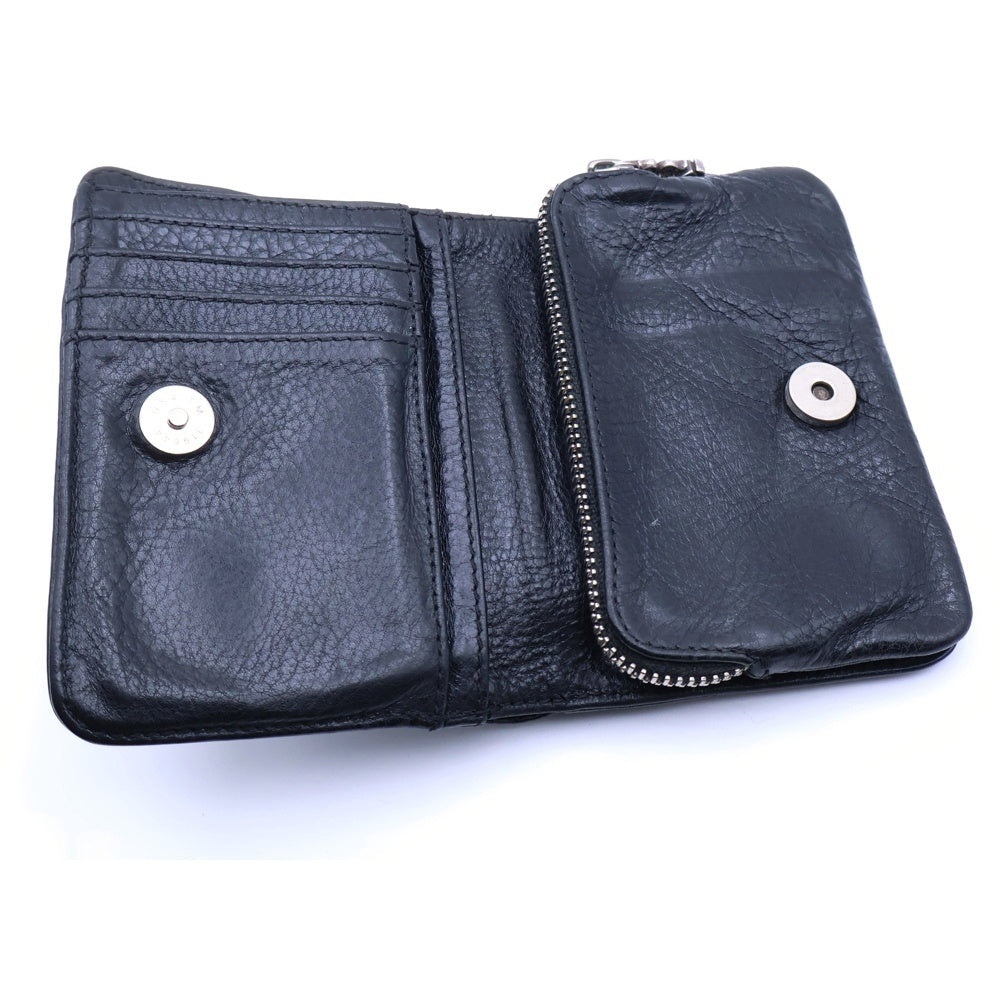 CHROME HEARTS(クロムハーツ) JOEY ジョーイ レザーウォレット 財布 ブラック BCA365