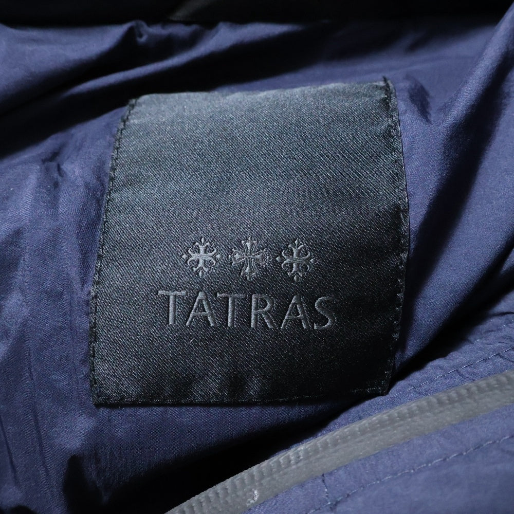 TATRAS(タトラス) BORBORE ボルボレ アームパッチ ダウンジャケット MTAT22A4568-D ネイビー