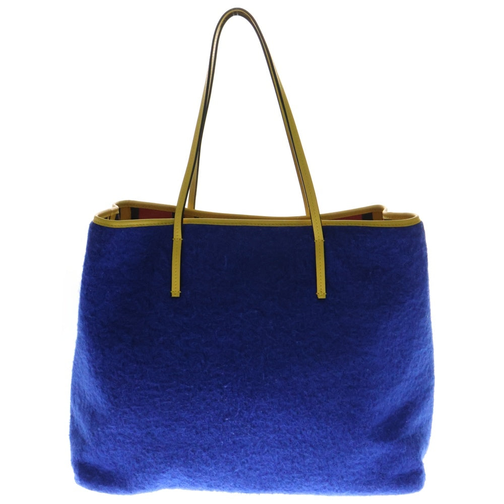 MARNI(マルニ) Marni Reversible shopper bag マル二バッグ リバーシブル トートバッグ ハンドバッグ ブルー