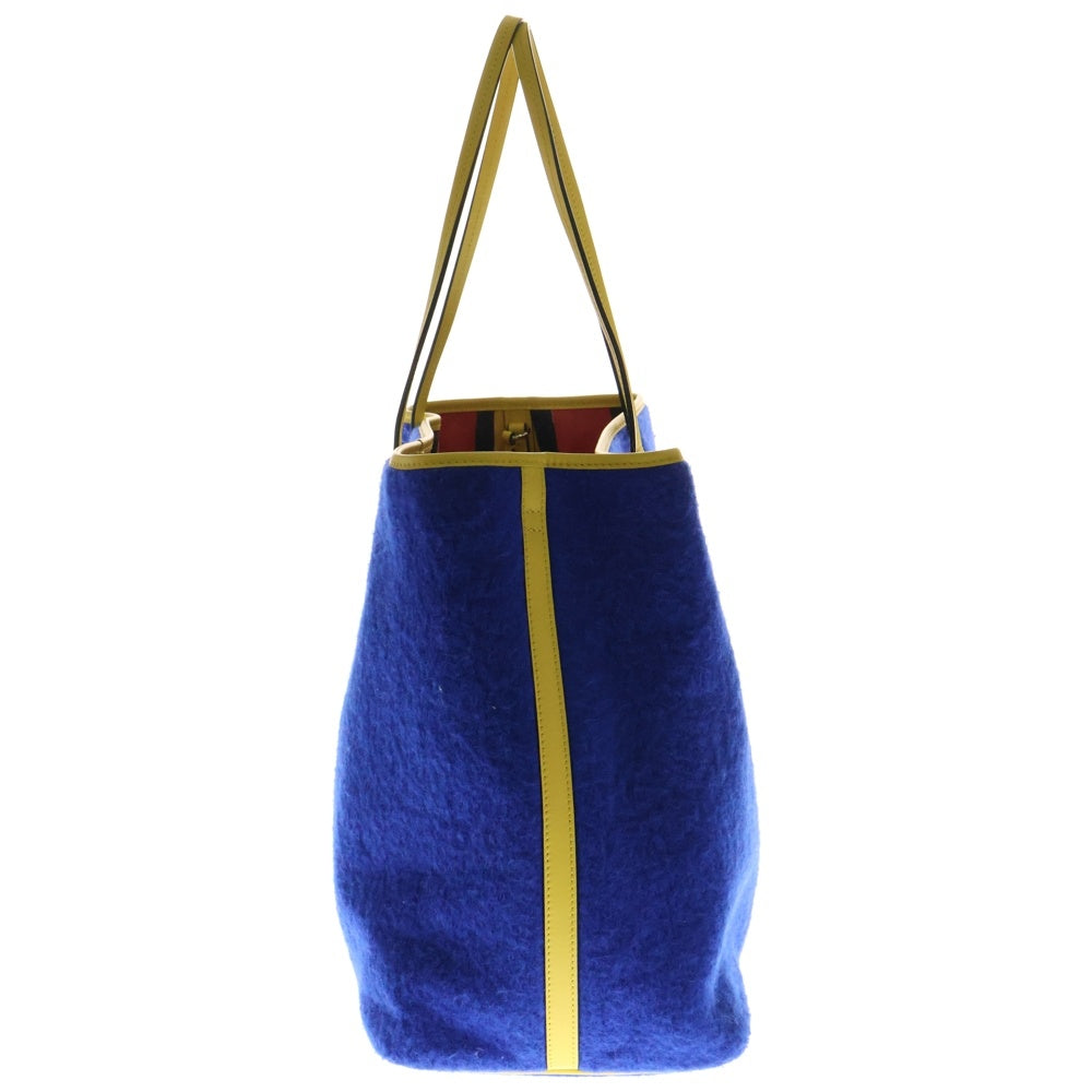 MARNI(マルニ) Marni Reversible shopper bag マル二バッグ リバーシブル トートバッグ ハンドバッグ ブルー