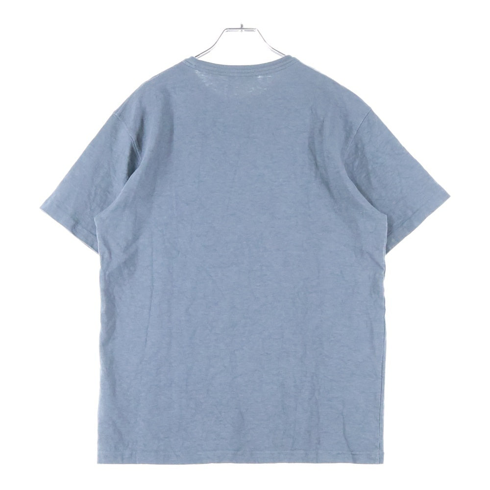 DIOR(ディオール) 23AW スラブコットンジャージー ロゴ クルーネック 半袖Tシャツ カットソー グレー 393J696A0849