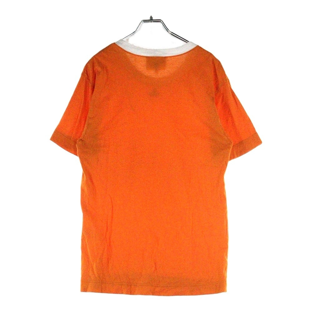 Vivienne Westwood(ヴィヴィアンウエストウッド) crew neck t-shirt ロゴ刺繍 クルーネックTシャツ オレンジ LP72595