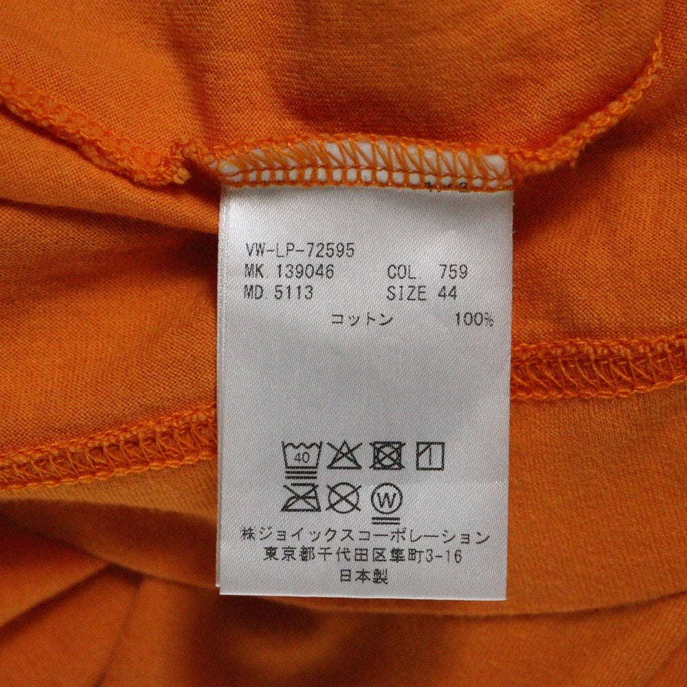 Vivienne Westwood(ヴィヴィアンウエストウッド) crew neck t-shirt ロゴ刺繍 クルーネックTシャツ オレンジ LP72595
