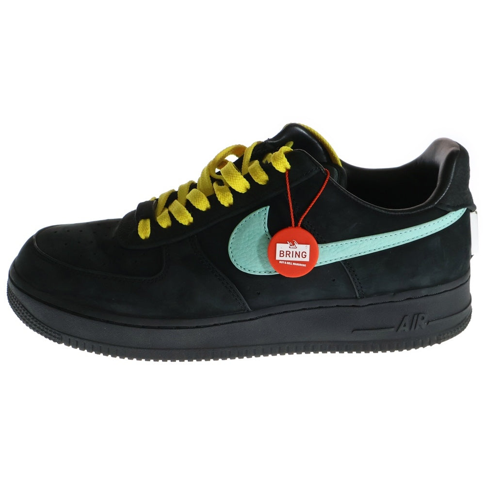 NIKE(ナイキ) ×TIFFANY&CO AIR FORCE 1 LOW 1837 BLACK ティファニー エアフォース1 ローカットスニーカー シューズブラック US11/29cm DZ1382-001