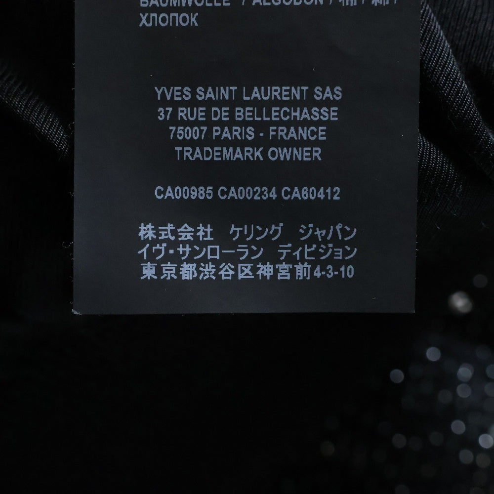 SAINT LAURENT PARIS(サンローランパリ) 20SS Bomber Jacket スパンコール ジップアップ ボンバー ジャケット ブルゾン ブラック 603482 Y1A02