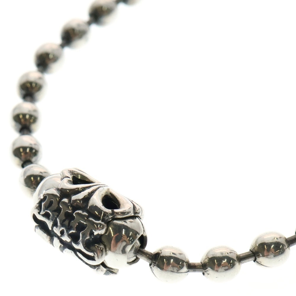Bill Wall Leather/BWL(ビルウォールレザー) LARGE BALL CHAIN ラージボールチェーンネックレス シルバー N863