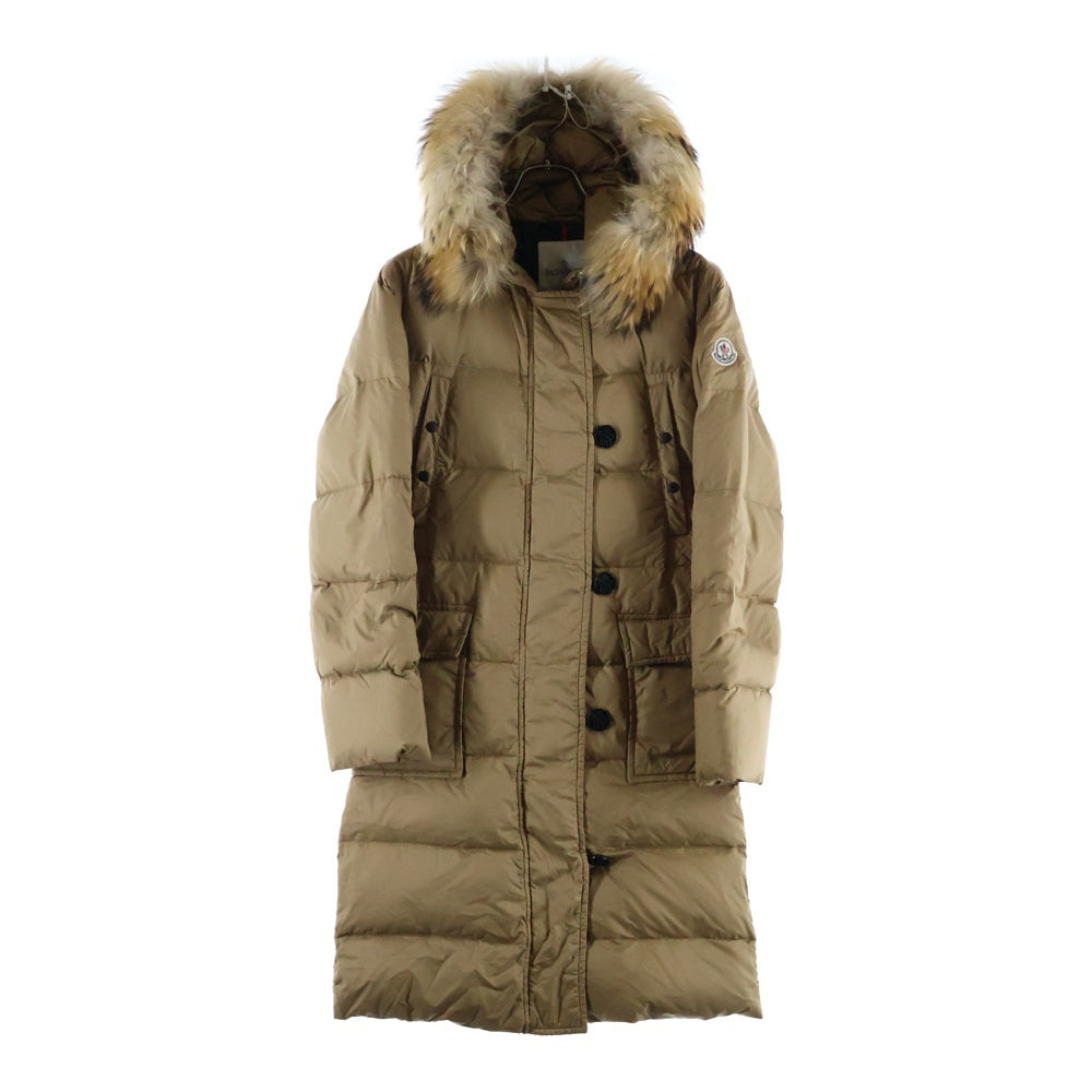 MONCLER(モンクレール) MESSINA メッシーナ ロングダウンコート ジャケット ブラウン 49301/91/68959
