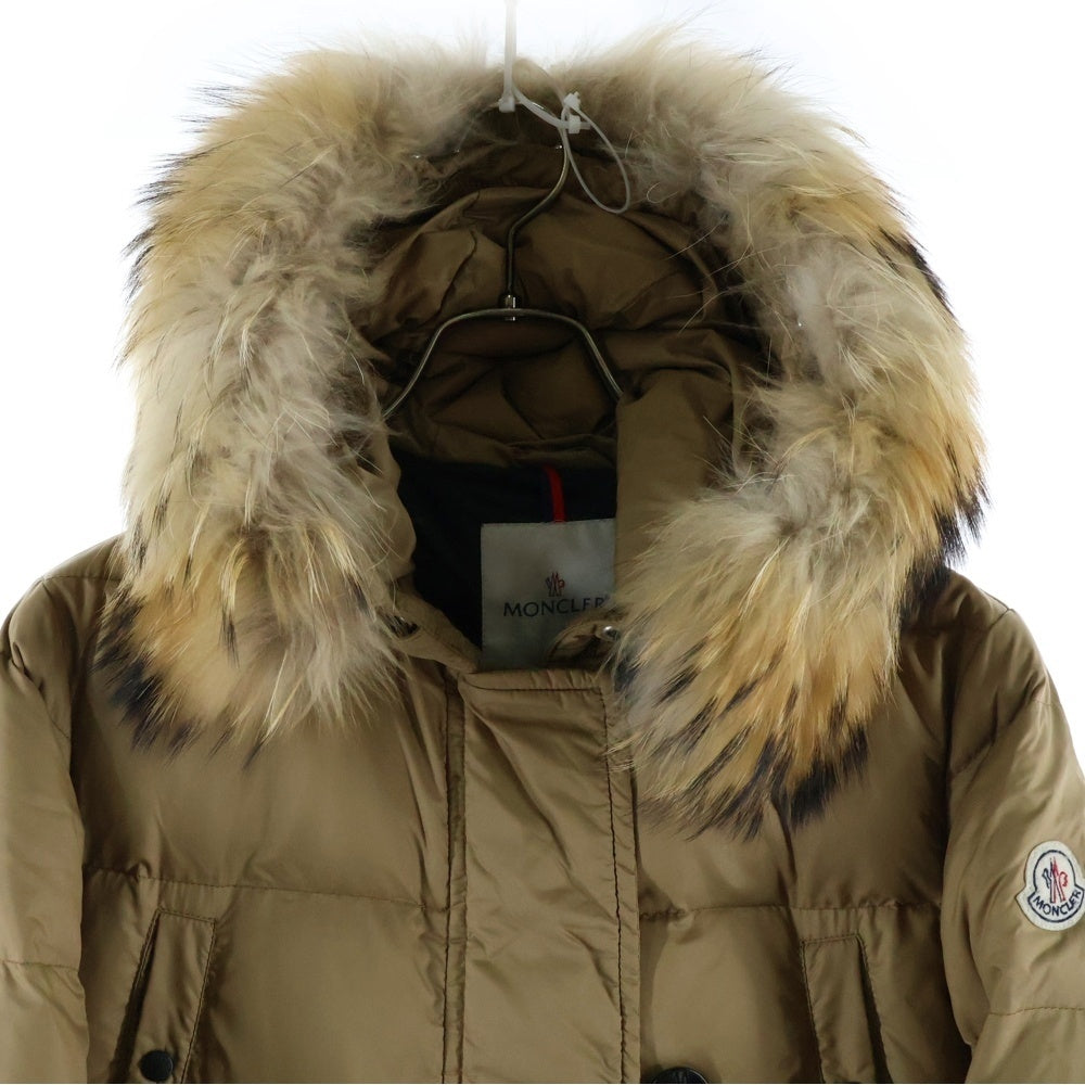 MONCLER(モンクレール) MESSINA メッシーナ ロングダウンコート ジャケット ブラウン 49301/91/68959