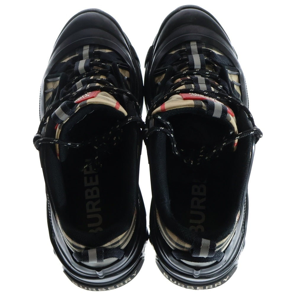 BURBERRY(バーバリー) ARTHUR CHECK SNEAKER アーサー チェック ローカット スニーカー ベージュ/ブラック 8056921