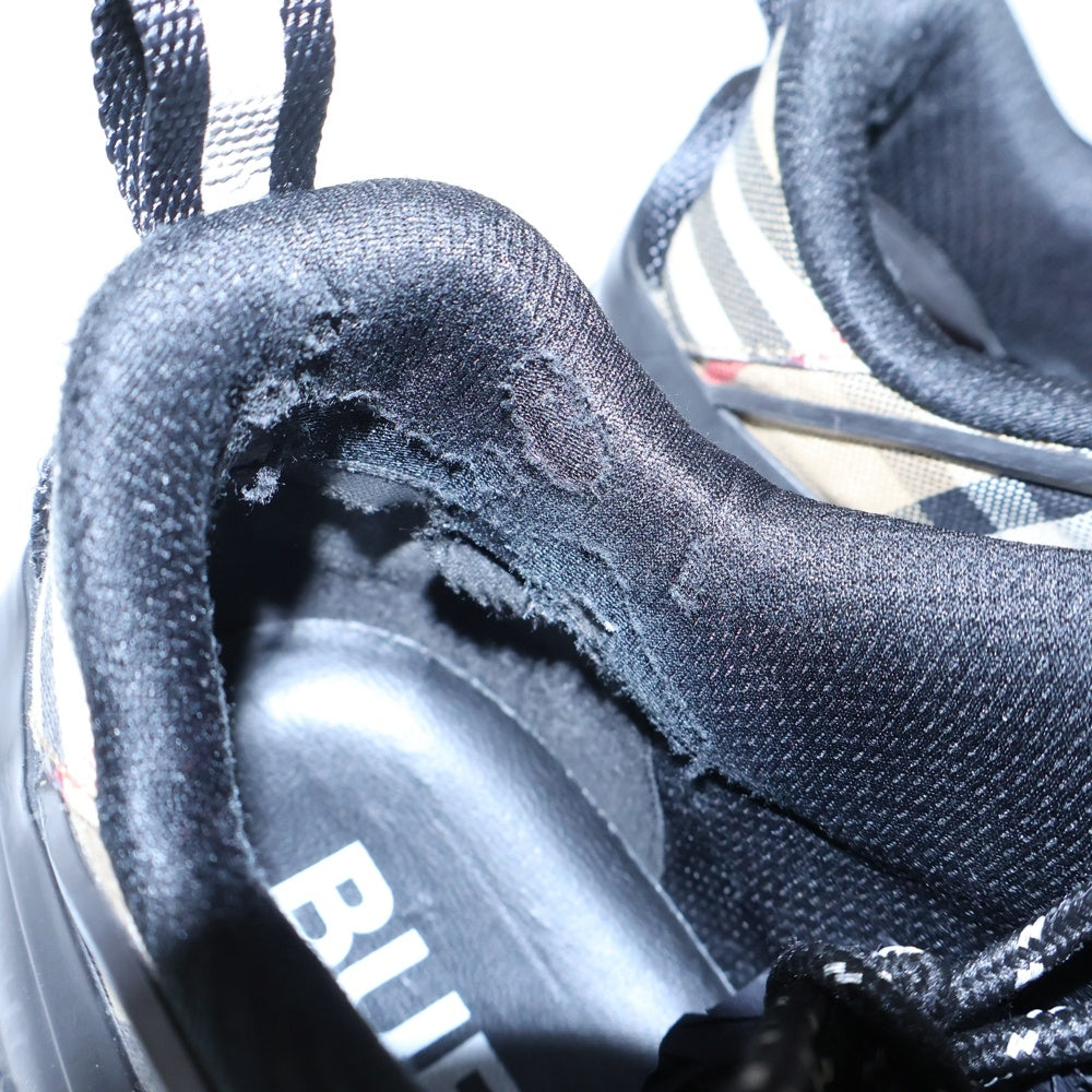 BURBERRY(バーバリー) ARTHUR CHECK SNEAKER アーサー チェック ローカット スニーカー ベージュ/ブラック 8056921