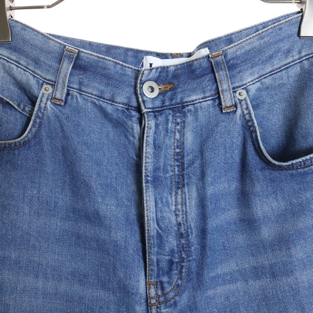 LOEWE(ロエベ) 22AW Washed Denim Trousers ダメージ加工 ウォッシュデニム デニムパンツ H526Y11X22 インディゴ