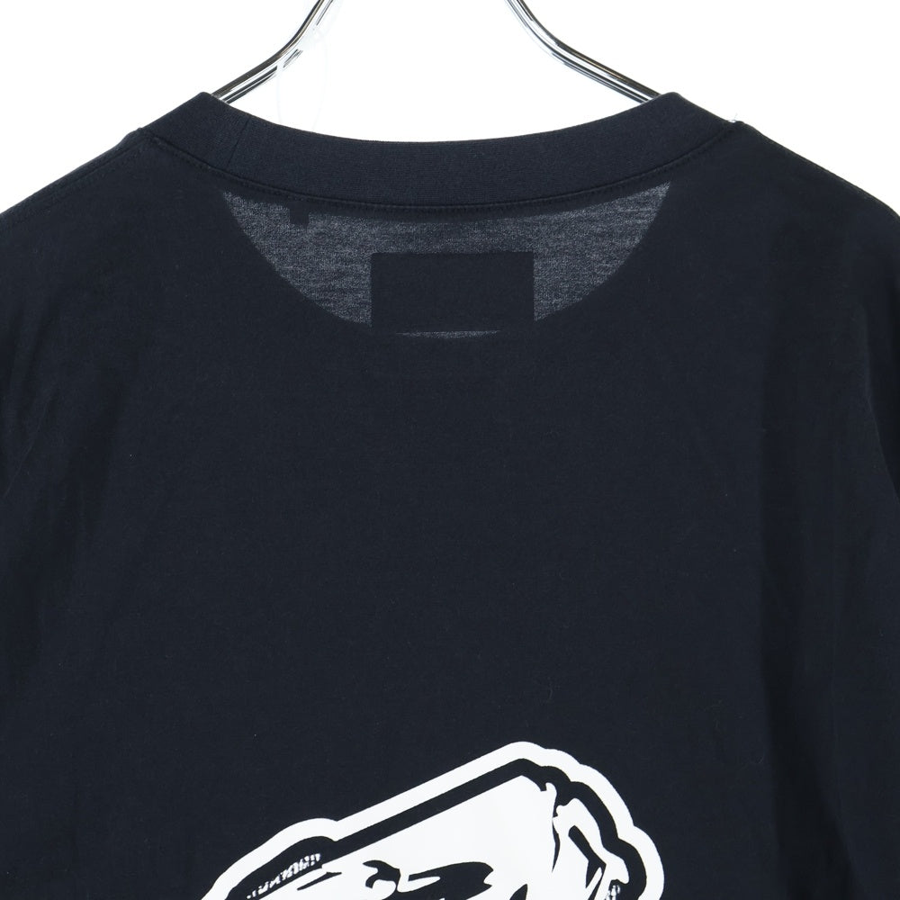 Y-3(ワイスリー) LOGO GFX TEE HY1271 ロゴプリントクルーネック半袖Tシャツ ブラック