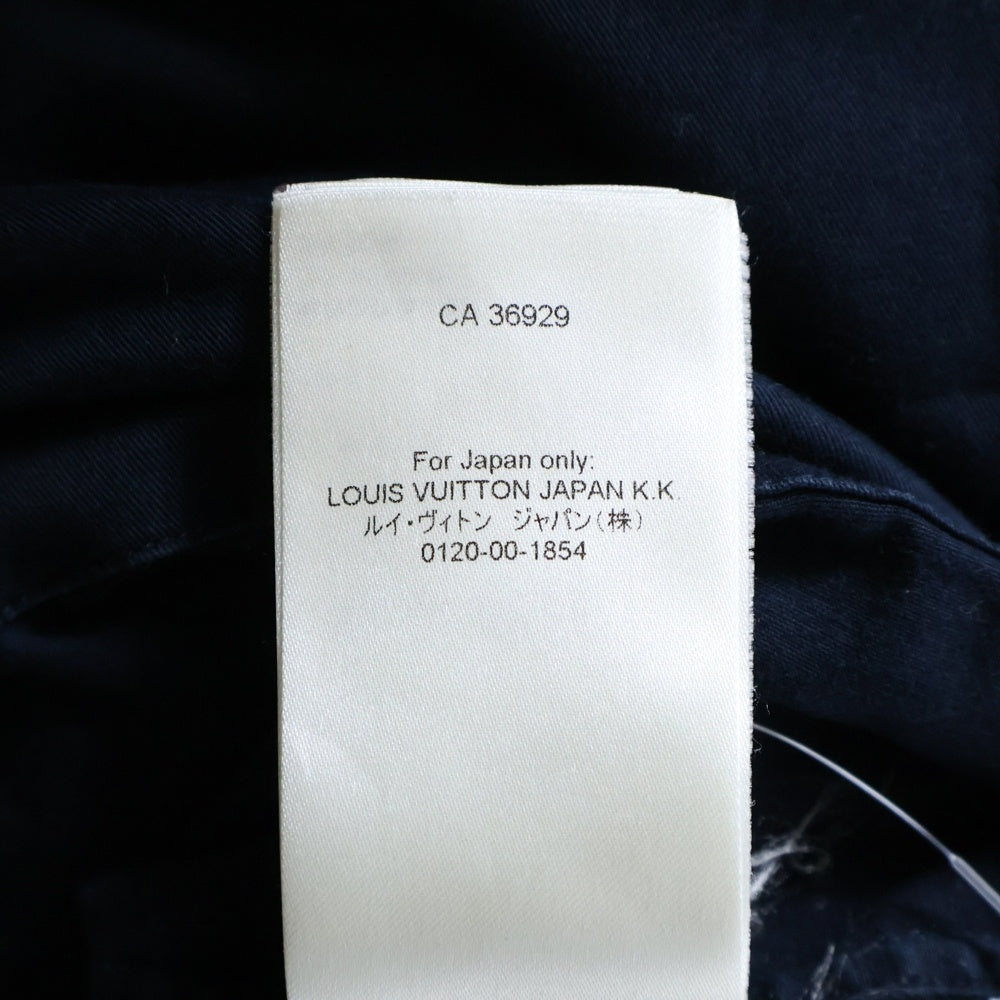 LOUIS VUITTON(ルイヴィトン) 25AW モノグラムポケット 半袖シャツ ネイビー RM252MQ FUG HTS48W