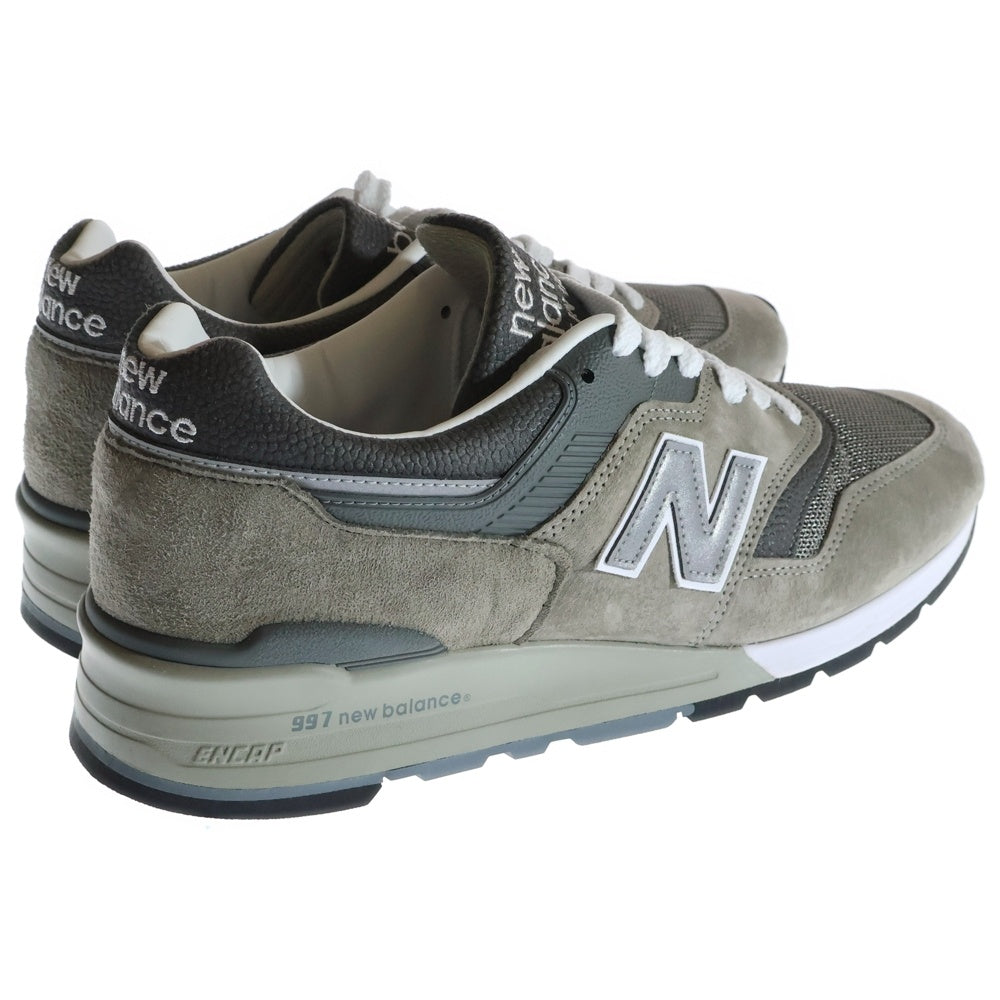 New Balance(ニューバランス) U997GY スエード ローカットスニーカー グレー US10/28.0cm