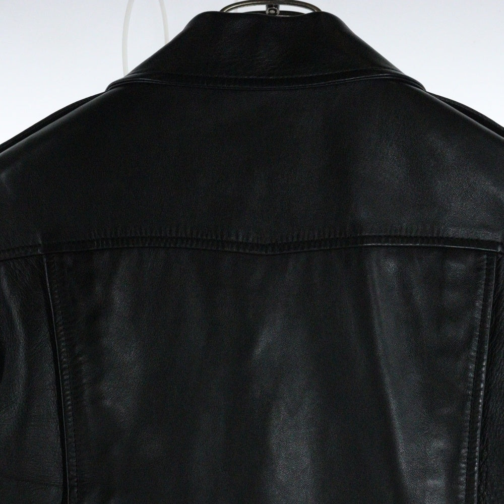 SAINT LAURENT PARIS(サンローランパリ) L01 クラシックモーターサイクルライダースレザージャケット 481862 Y5YA2 ブラック レディース