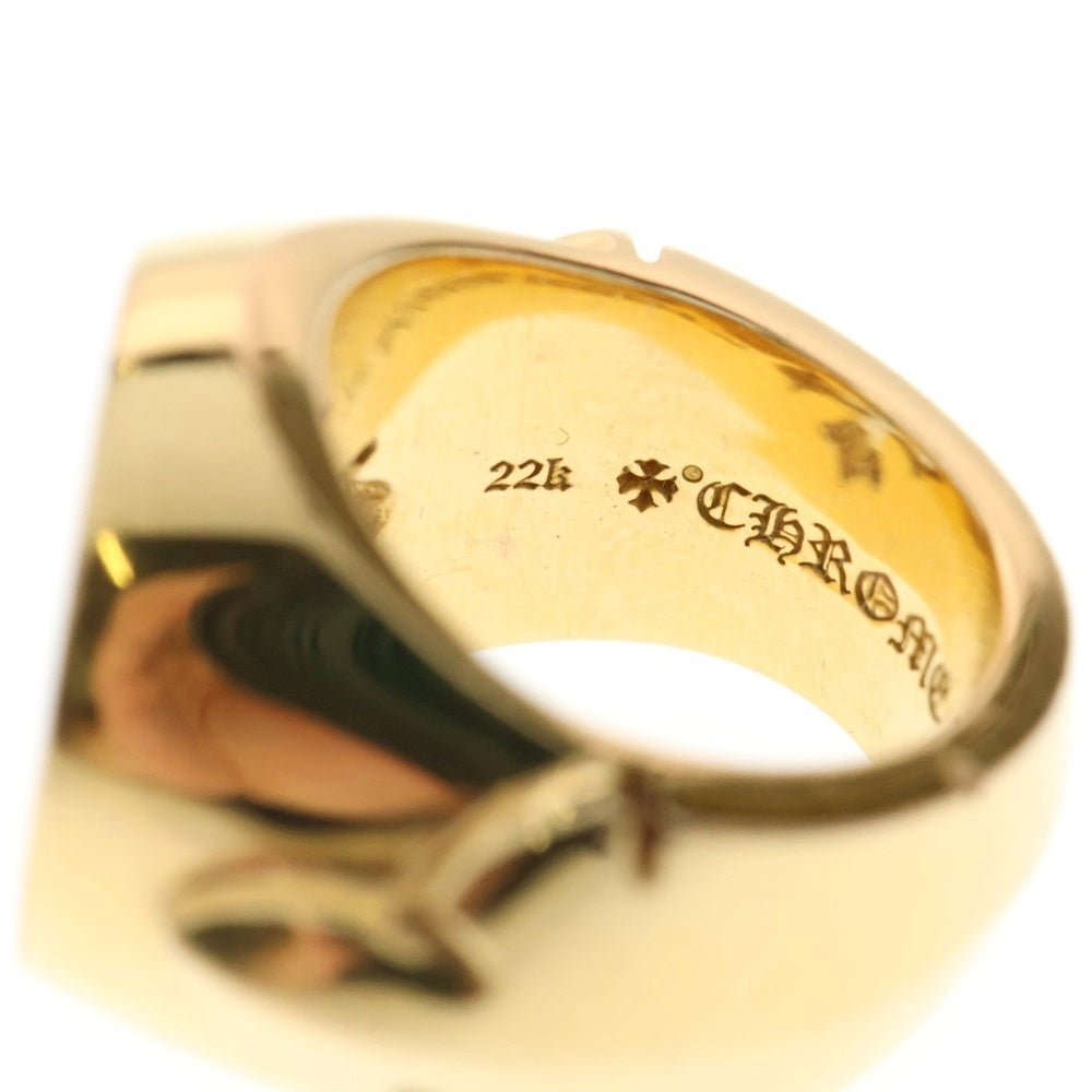 CHROME HEARTS(クロムハーツ) 22K OPEN PLS オープンプラス ゴールドリング