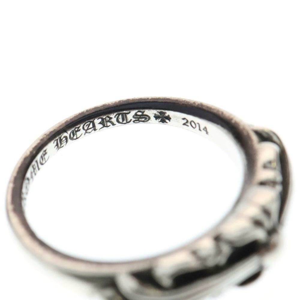CHROME HEARTS(クロムハーツ) BABY CLASSIC ベイビークラシックフローラルクロスリング シルバー BCA338