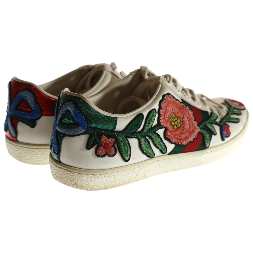 GUCCI(グッチ) フラワーエンブロイダリー ローカットスニーカー レディース マルチ 431917