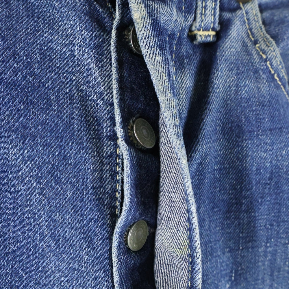 Levi's(リーバイス) 50s‐60s VINTAGE 501XX 紙パッチ ギャラ有 ボタン裏刻印S ボタンフライデニムパンツ インディゴ