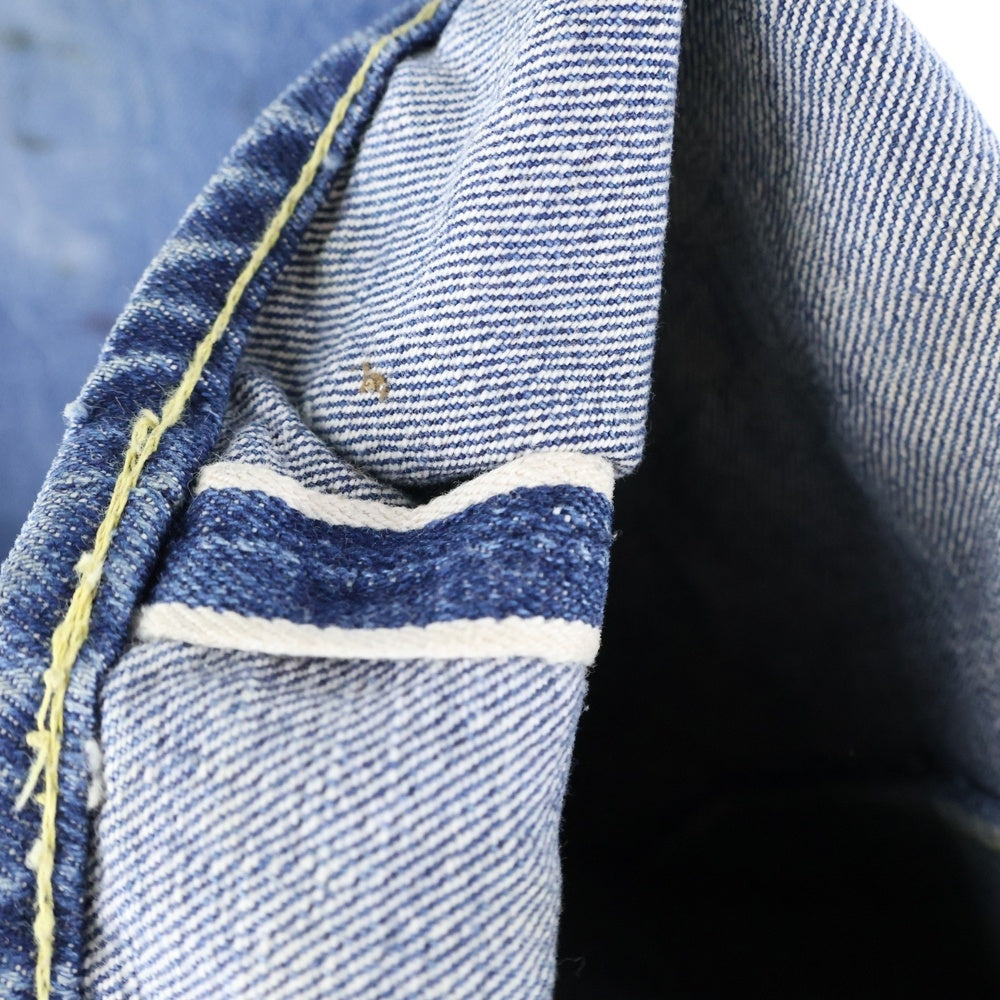 Levi's(リーバイス) 50s‐60s VINTAGE 501XX 紙パッチ ギャラ有 ボタン裏刻印S ボタンフライデニムパンツ インディゴ