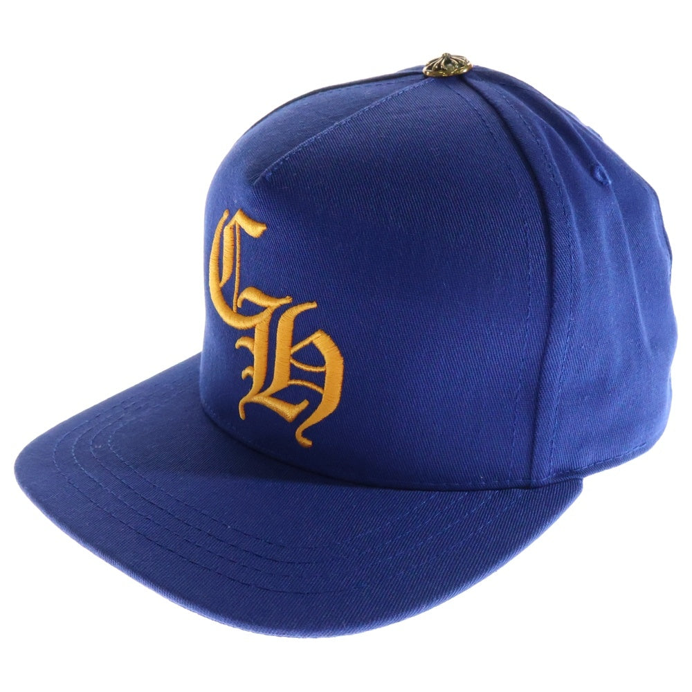 CHROME HEARTS(クロムハーツ) CH BASEBALL Trucker Cap CH刺繍 ベースボールトラッカーキャップ 帽子 ブルー