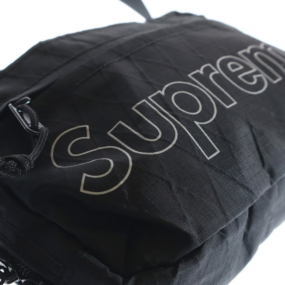 SUPREME(シュプリーム) 18AW Nylon shoulder Bag ナイロン ショルダーバッグ ブラック