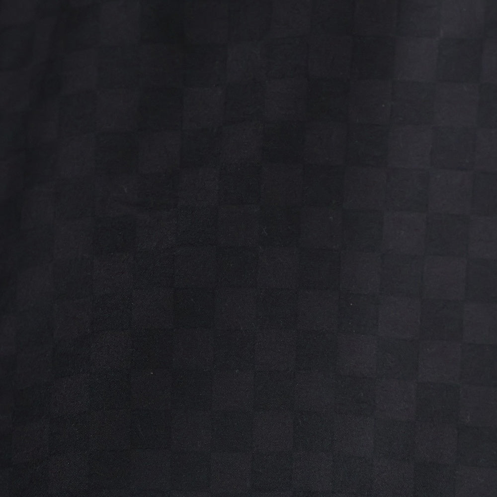 SUPREME(シュプリーム) 11SS ×THE NORTH FACE Checked Windbraker Pullover Jacket ザノースフェイス チェック柄 ウィンドブレイカー プルオーバージャケットNP01110 ブラック