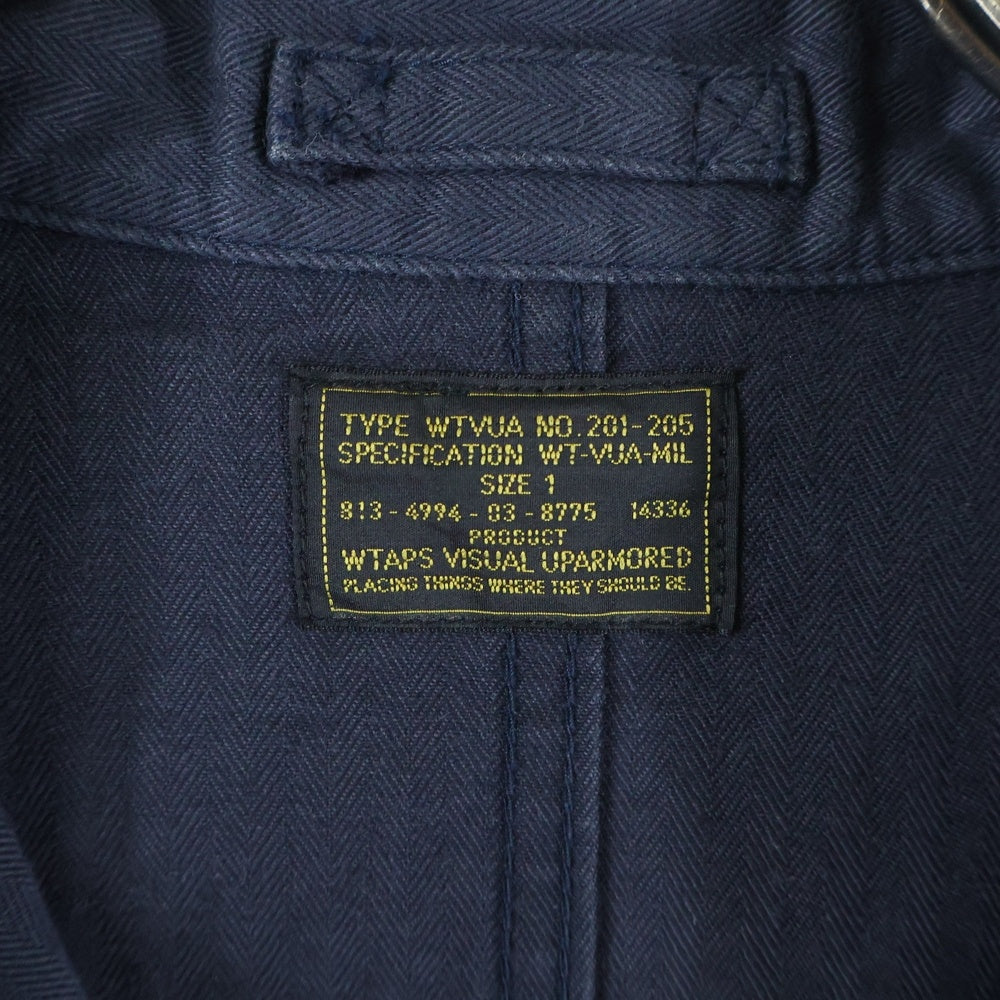 WTAPS(ダブルタップス) コットンミリタリージャケット 122GWDT-JKM05S ネイビー