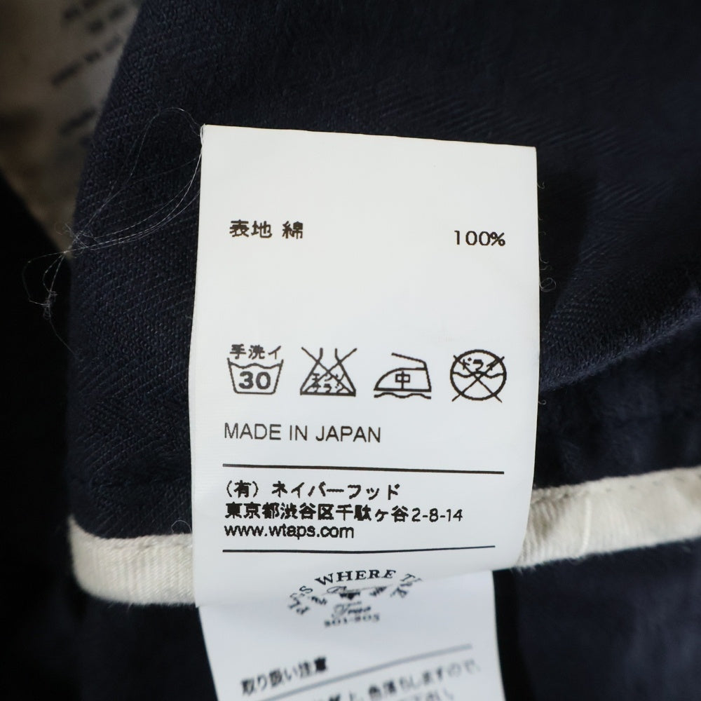 WTAPS(ダブルタップス) コットンミリタリージャケット 122GWDT-JKM05S ネイビー