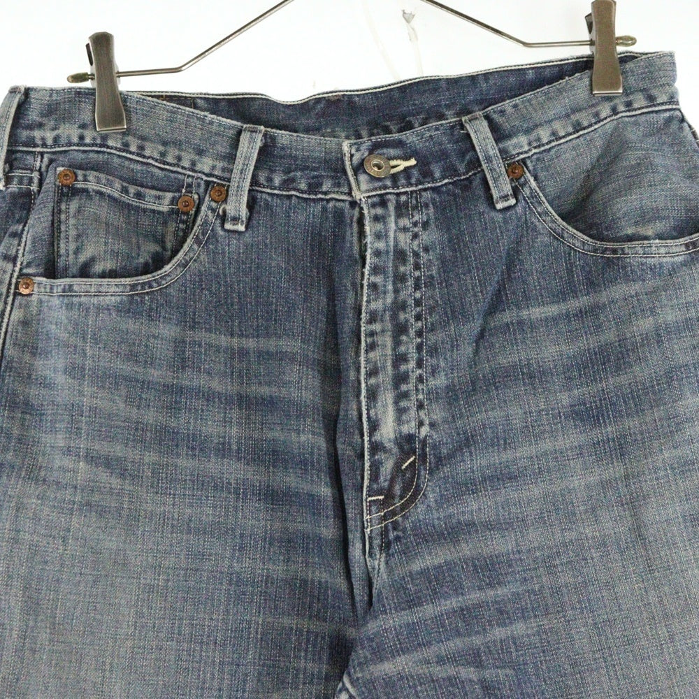 Levi's(リーバイス) 503 ウォッシュド ストレートデニムパンツ インディゴ