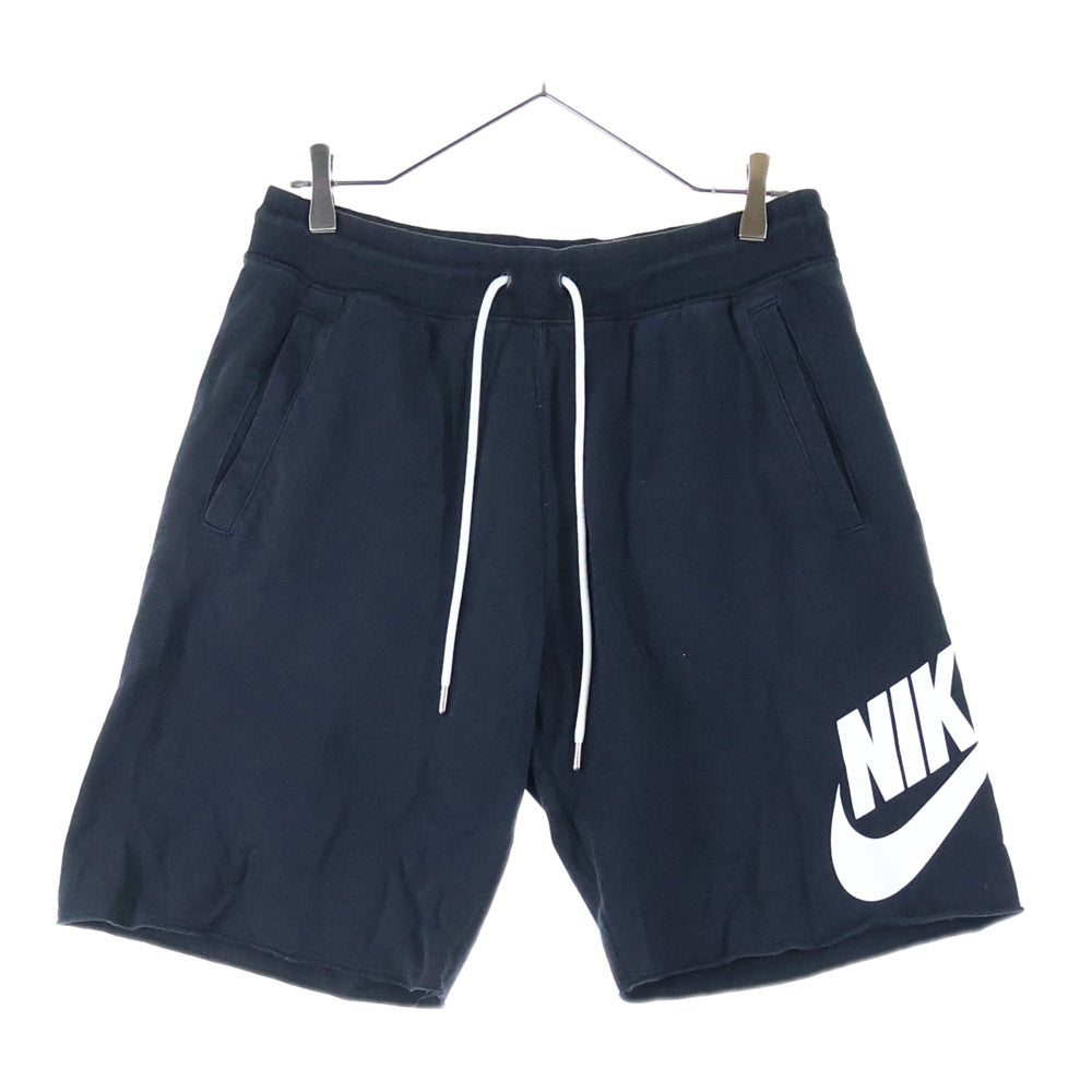 NIKE(ナイキ) ロゴプリントドローストリングショートパンツ AT5268-010 ブラック