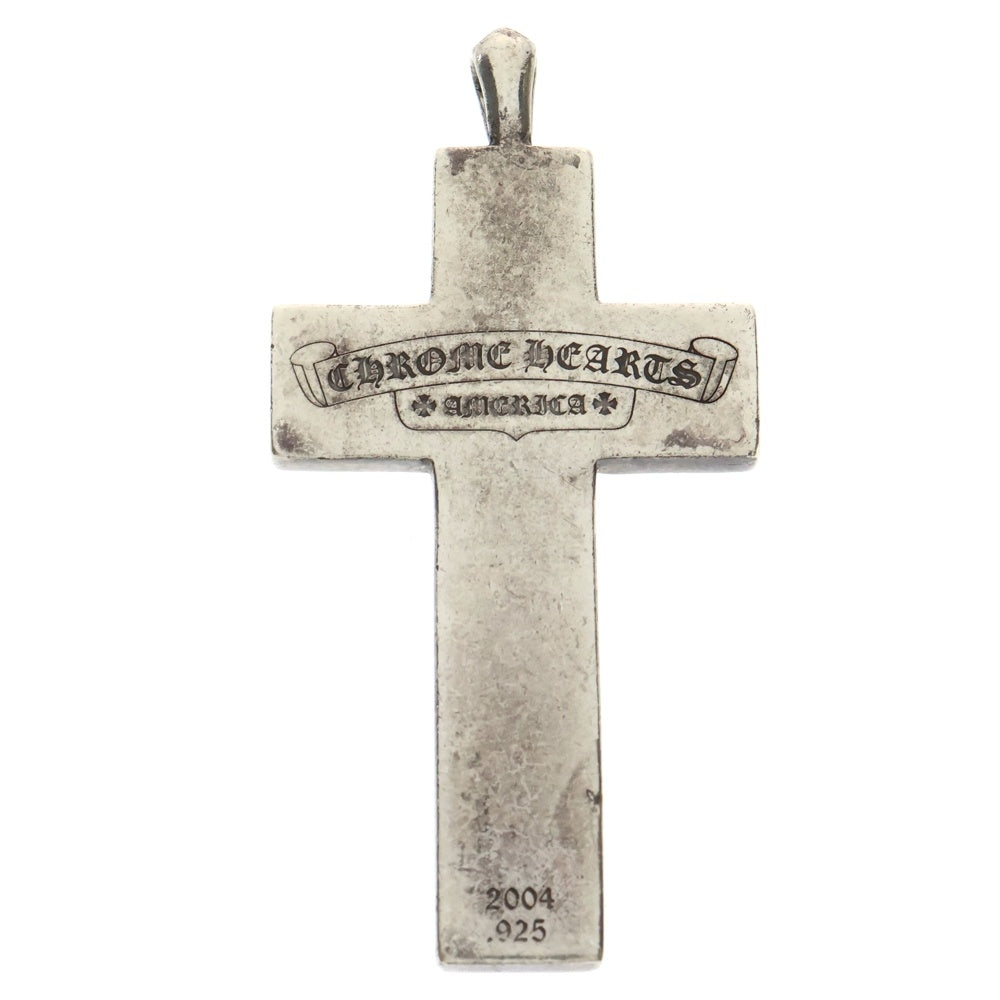 CHROME HEARTS(クロムハーツ) FRMD CRS マルチフレームドクロス ペンダント ネックレストップ シルバー