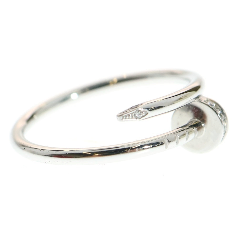Cartier(カルティエ) ジュストアンクル ハーフダイヤリング Au750WG