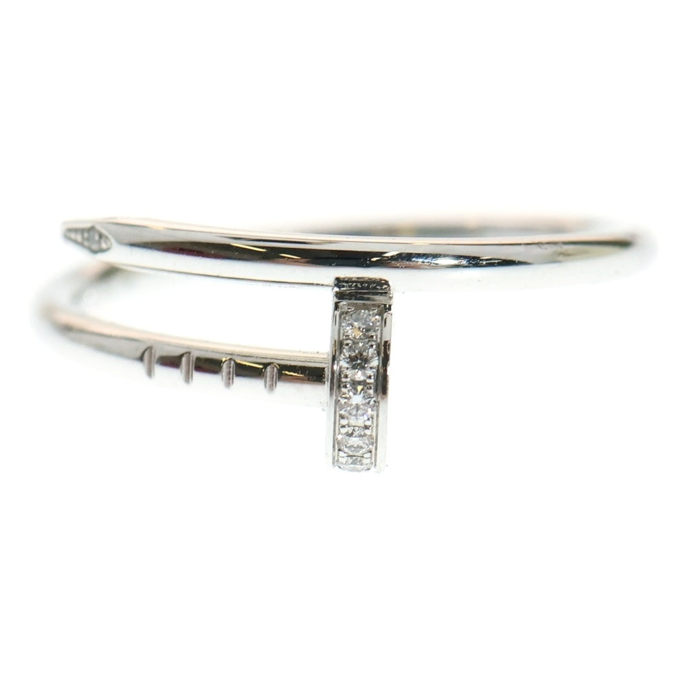 Cartier(カルティエ) ジュストアンクル ハーフダイヤリング Au750WG