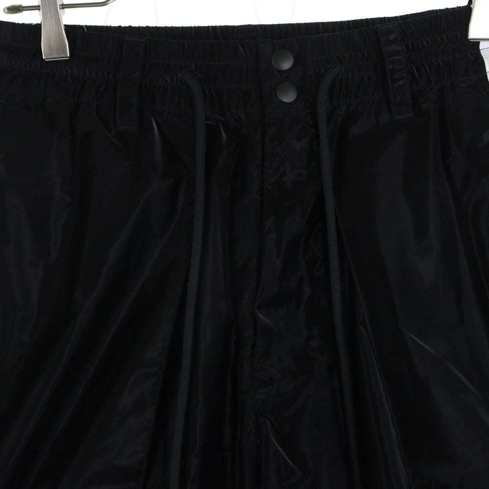 Y-3(ワイスリー) TRP BLK SHORTS ロゴライン バギーショーツ ハーフパンツ ブラック IR6257