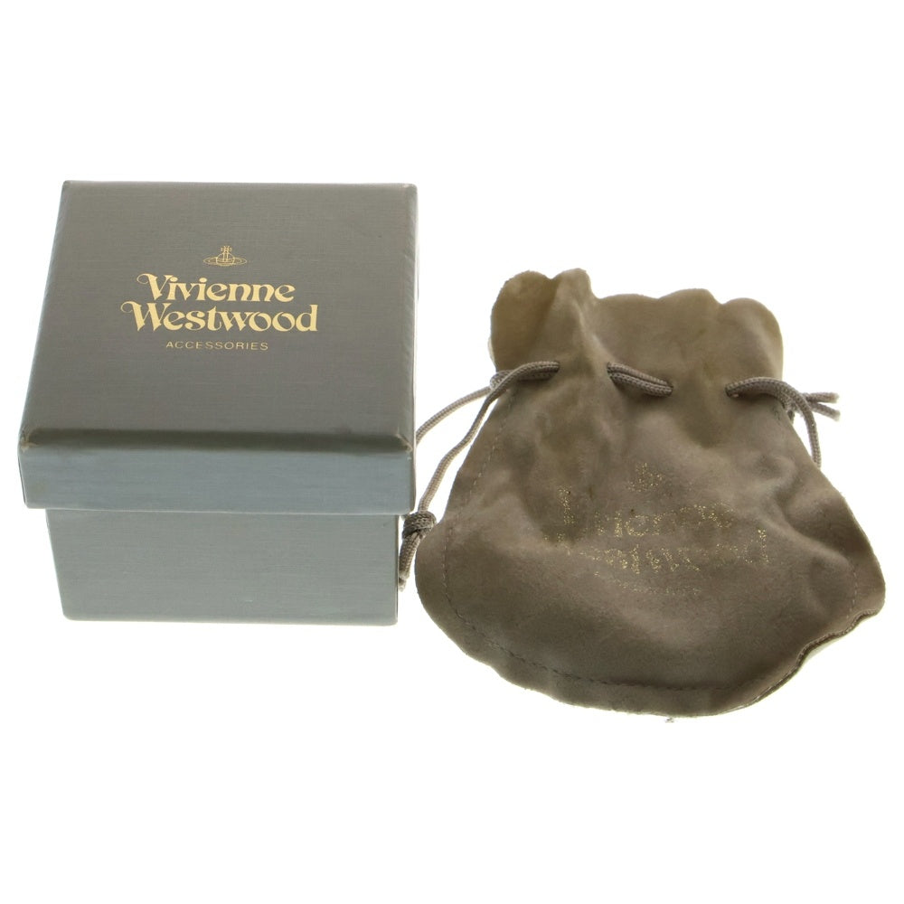 Vivienne Westwood(ヴィヴィアンウエストウッド) ラインストーン ディアマンテアーマーリング シルバー