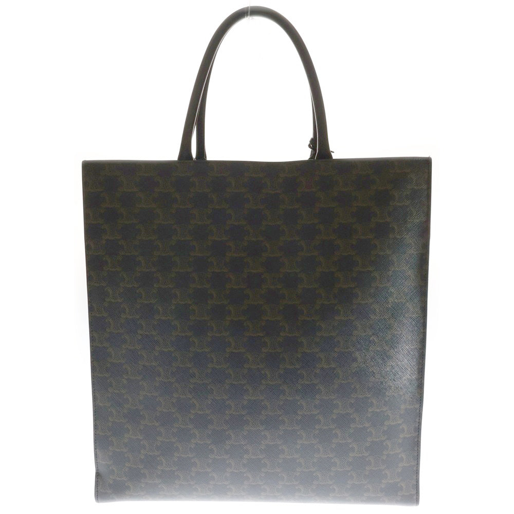 CELINE(セリーヌ) ラージ バーティカルカバ トリオンフ トートバッグ ハンドバッグ ブラウン