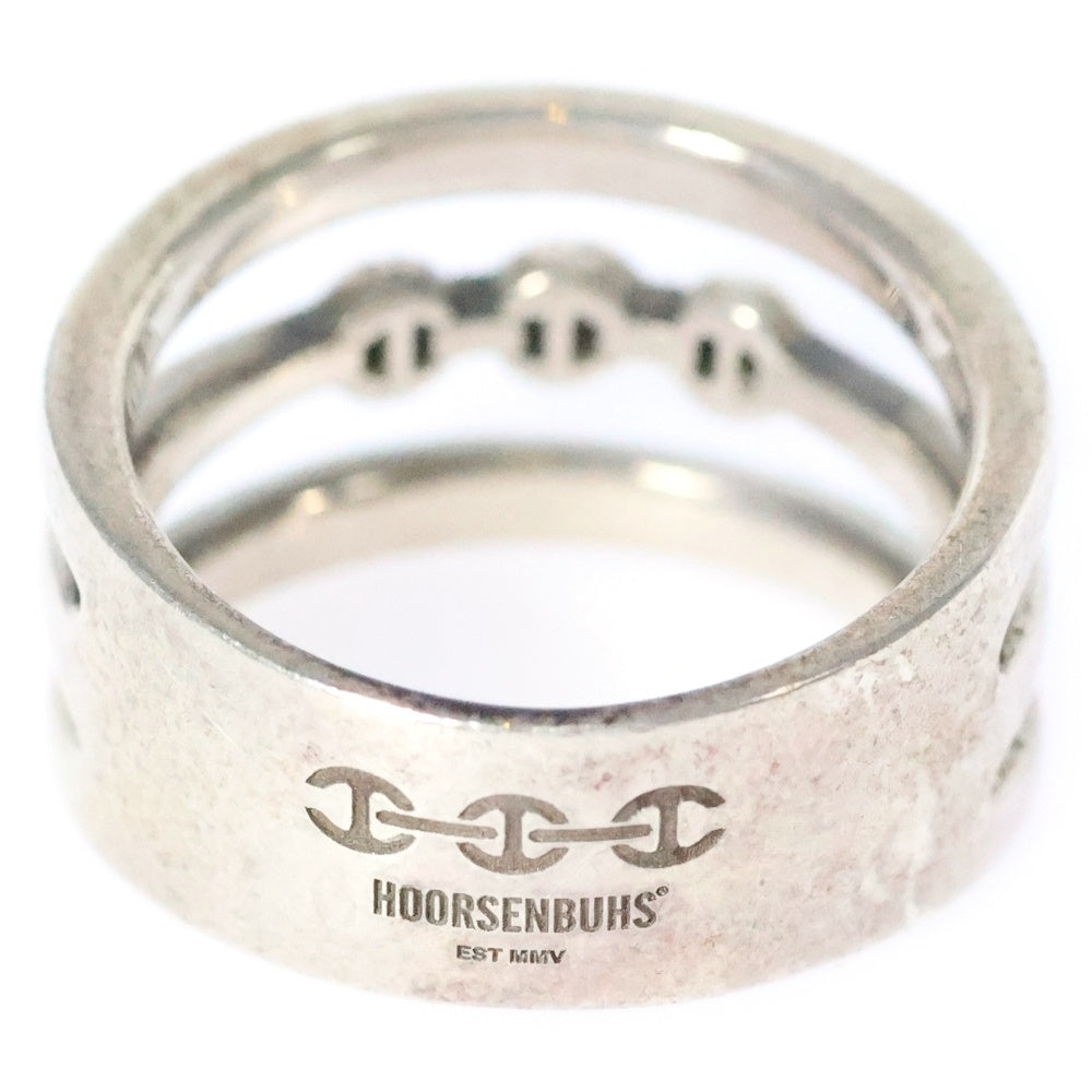 HOORSENBUHS(ホーセンブース) ASSET RING アセットリング 三連シルバーリング