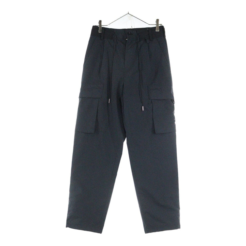Sacai(サカイ) 22SS リップストップミックスナイロンパンツ 22-02743M ブラック