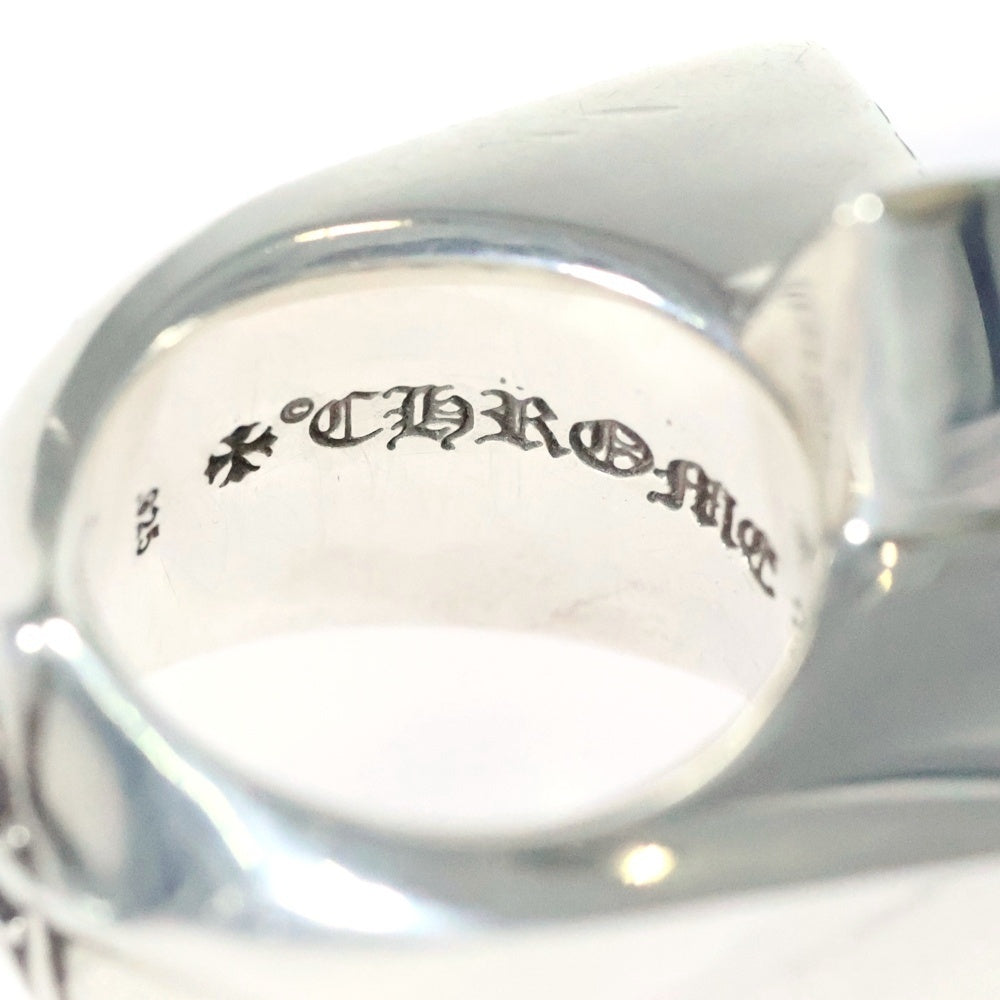 CHROME HEARTS(クロムハーツ) STR LRG P/DIA ラージスター PAVEダイヤリング シルバー